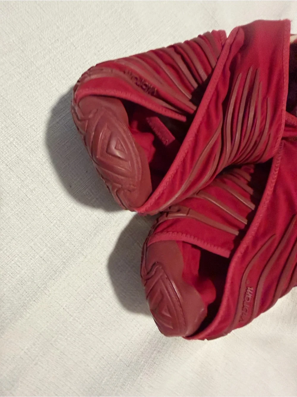 Vibram Furoshiki Wrap Shoes US 8 red Outdoor Breathable Washable summer